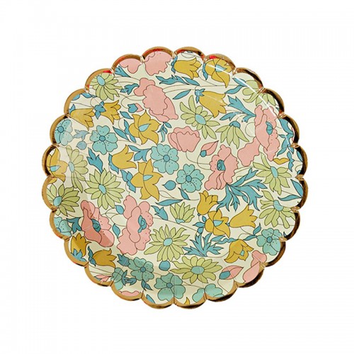 Pratos Flores Liberty 